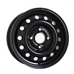 TREBL 53A35D Volkswagen 5.5x14 PCD4x100 ET35 DIA 57.1  Black